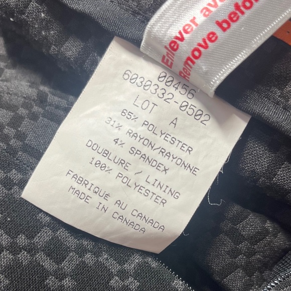 Loulou Diamond dress legging pants in grey size 10 - Picture 9 of 9